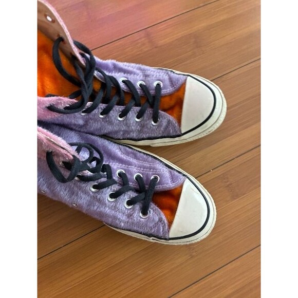Converse Chuck 70 Hi 'Multicolor Fur' 163785C Shoes Men's 10.5 Women's 12.5 - Picture 2 of 6